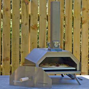 Azuma Stainless Steel Portable Wood Pellet Pizza Oven £99.99 @ Azuma outdoor