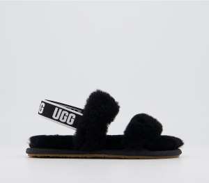 UGG Oh Yeah Infant Slippers Black £20 free click and collect all sizes available at Office