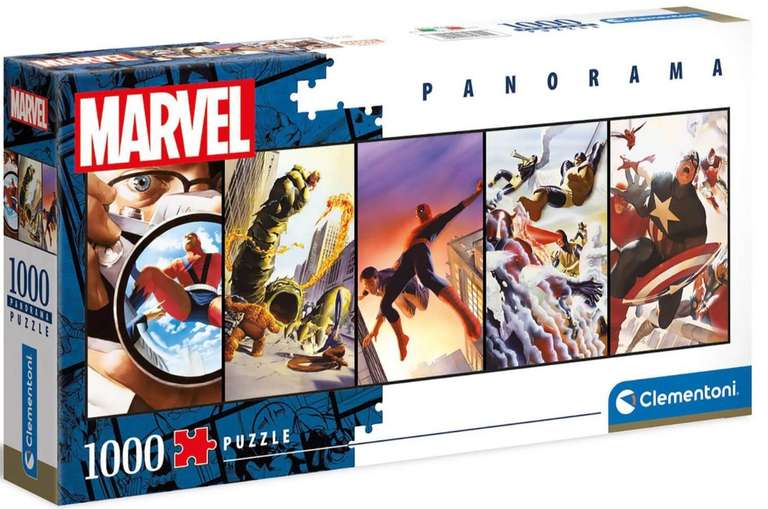 Jigsaw Puzzles eg. Marvel 1000 Piece Panorama / Peaky Blinders / Money Heist / The Witcher + More - £5.15 Each Delivered @ Rarewaves