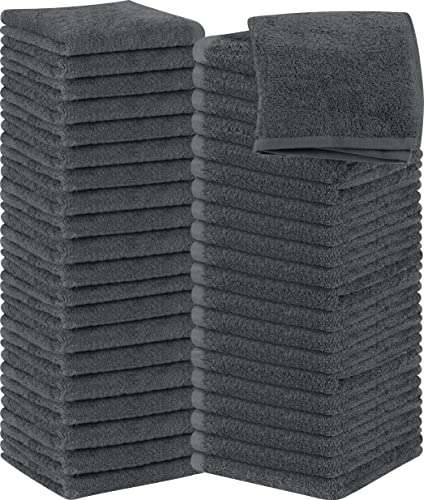 Cotton Washcloths, 30 x 30 cm - White or Grey (60 pack) - £11.99 Dispatched By Amazon, Sold By Utopia Deals Europe