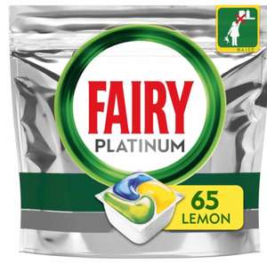 Fairy platinum dishwasher tablets 65pk £2.25 @ Superdrug Hailsham