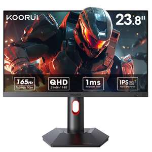 Koorui GP01 23.8" 165Hz 1Ms QHD (1440p) Gaming Monitor Sold by Fleuriring Store FBA