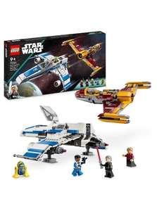 LEGO Star Wars: Ahsoka New Republic E-Wing vs. Shin Hati’s Starfighter 75364 (Free CC or from 3.75 delivery)