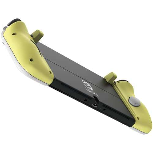HORI Switch Split Pad Compact (Light Gray/Yellow)
