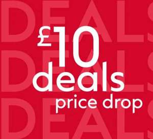 £10 Deals e.g. Ted Baker, Santuary Spa, Soap & Glory, Pampers, Always, MyProtein, NIP+FAB, L'Oreal, No 7, Olay (£1.50 C&C/Free on £15 Spend)
