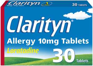 Clarityn Allergy Relief Tablet | Pack of 30 - £4.95 @ Amazon