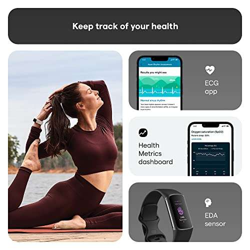 Fitbit Charge 5 Activity Tracker with 6-months Premium Membership Included £98.90 Dispatches from Amazon Sold by kayz goods