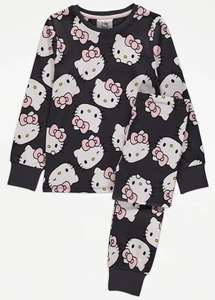 Hello Kitty Grey Pyjamas girls, Free click and collect