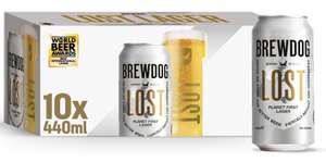 Brewdog Lost Lager 15 x 440ml Cans - Clubcard Price -Carlisle