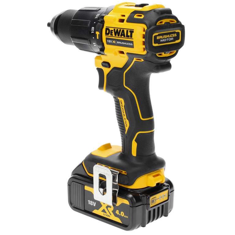 Dewalt 18V XR Brushless Compact Combi 2 x 4.0Ah, Charger and Case