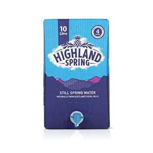 Highland Spring Boxed Still Spring Water, 10L - Amazon Fresh (min spend applies)