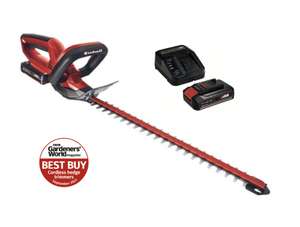 Einhell Power X-Change Cordless 46cm Hedge Trimmer + 2.5Ah Battery & Fast Charger Starter Kit - Click & Collect Only (Limited Stores)
