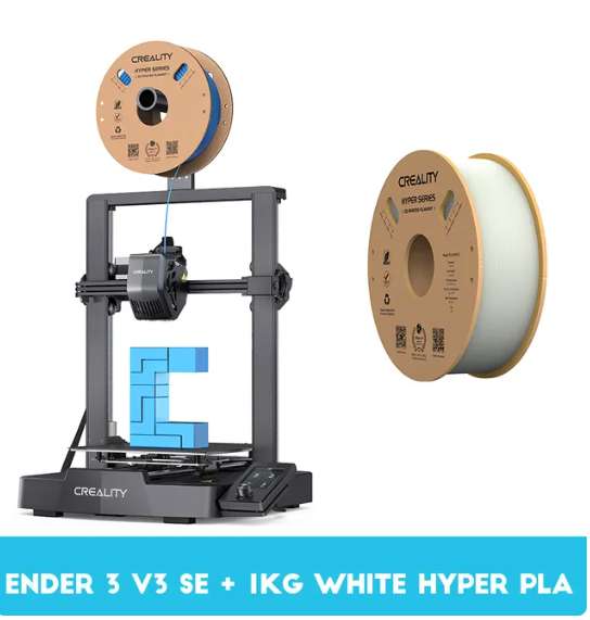 Creality Ender 3 V3 SE 3D Printer With 250MM/S Fast Printing Automatic Levelling + Filament with code - CREALITY 3D Printer Official Store