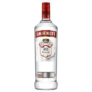 Smirnoff 1L Vodka for £16 (Clubcard Price) @ Tesco