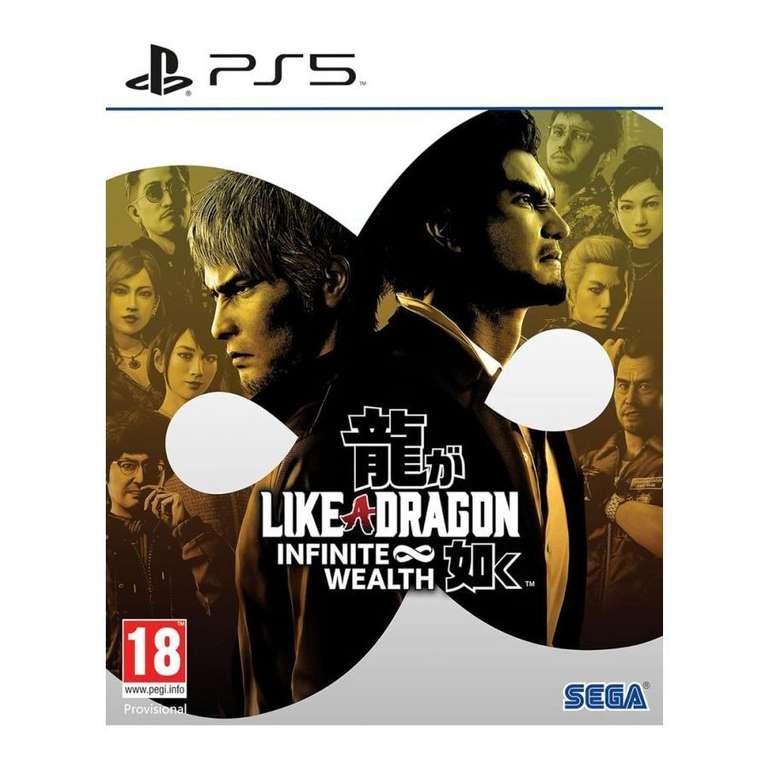 Like a Dragon Infinite Wealth (PS5/Xbox One) - w/ Code, Sold By The Game Collection Outlet