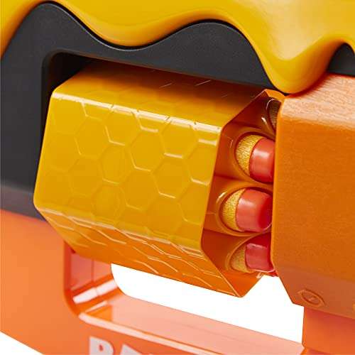 Nerf Roblox Adopt Me: Bees Lever Action Blaster with 8 Elite Darts - £10 @ Amazon