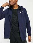 Men’s Nike Training Dri-FIT fleece zip through hoodie in navy £22.50 with code (£4.50 delivery) @ ASOS