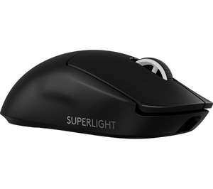 Logitech G Pro X Superlight 2 Gaming Mouse (Black) + ADX Lava Recycled Medium Gaming Surface - Black - Bundle