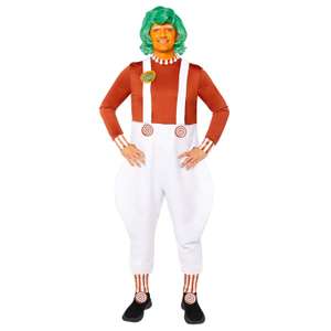 amscan Adults Mens Oompa Loompa Book Day Week Fancy Dress Costume sold by PartyVision