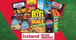 £5 off £25 @ Iceland/Food Warehouse, In Store only, free download voucher (Email Signup)