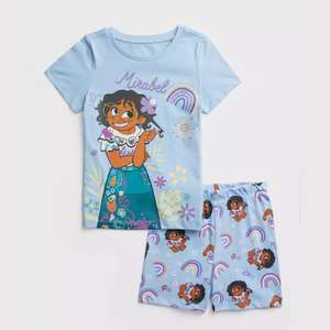 Disney Encanto Blue Mirabel Shortie Pyjamas - 100% Cotton: £6-£7 / Free Click & Collect