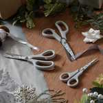 Sets of 3 Pairs of Patterned Scissors 62p @ Dunelm Free Click & Collect