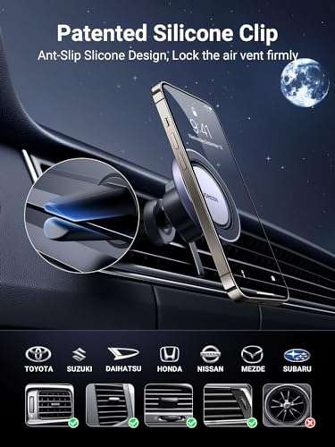 UGREEN Magnetic Car Phone Holder for Air Vent , Compatible with MagSafe Case with voucher sold by UGREEN GROUP LIMITED UK
