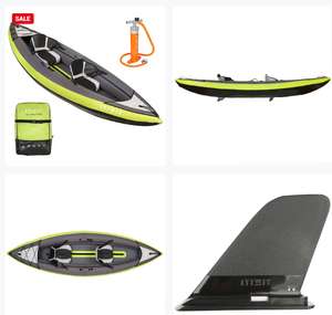 Itiwit Inflatable Touring Kayak w/ Pump 1 to 2 person