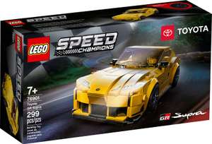 LEGO 76901 Speed Champions Toyota GR Supra Racing Car Toy - £13.49 collection @ Smyths