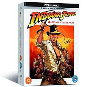 Indiana Jones 4-Movie Collection 4K Ultra HD + Blu-ray £42.79 delivered @ Amazon Spain