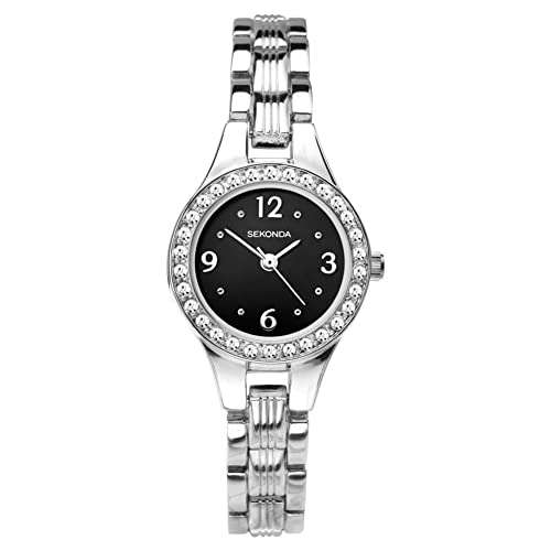 Sekonda Womens Analogue Quartz Watch Silver Coloured Case £19.45 Sold by Sekonda watches Dipatched by Amazon