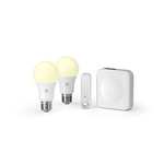 Hive 852003 Smart Lighting EUK-2x Colour E27 & Motion Sensor with Hub, White 4 £56.62 @ Amazon