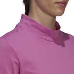 adidas Womens Holidayz Mock Neck Long Sleeve Top Semi Pulse Lilac £9.99 + £4.99 delivery @ MandM Direct