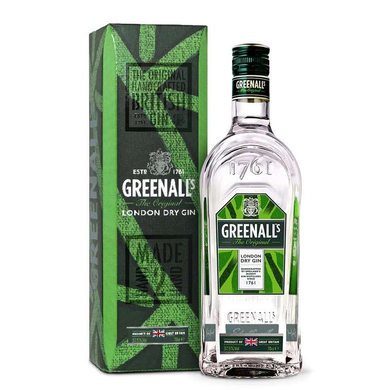 Greenall's Gin The Original London Dry Gin With Gift Box - 70cl