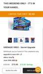 Grenade Oreo protein bars x12 BBE June secret deal