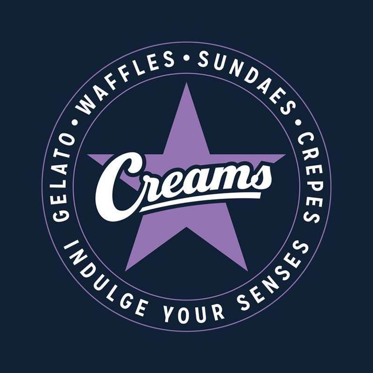 Free Sundae Funday (Oreo / Biscoff / Kinder Bueno / Smarties) on Thu 22nd June @ Creams Cafe - Sheffield