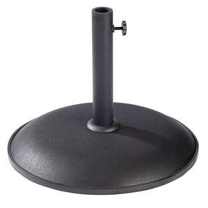 Cement Parasol Base 15kg (for up to 38mm poles) £10 free Click & Collect @ Homebase