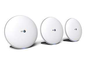 BT Refurbished Whole Home Wi-Fi Trio With Two Year Warranty (3-Pack) - £93.49 Via Student Beans Code (£103.48 Without) @ BT Shop