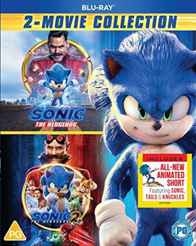 Sonic The Hedgehog 1&2 [Blu-ray] [Region A & B & C] £13 @ Amazon