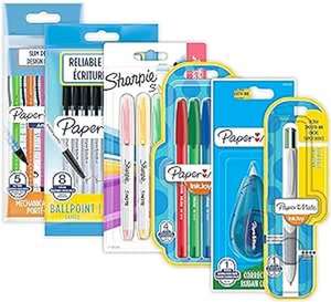 Paper Mate & Sharpie Pens Set, Stationery Supplies, Ballpoint Pens, Highlighters, Mechanical Pencils & Correction Tape, 26 Count