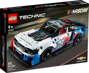 LEGO Technic 42153 NASCAR Next Gen Chevrolet Camaro / Marvel 76247 Hulkbuster: Battle of Wakanda - £27 Clubcard Price + £5 off with code