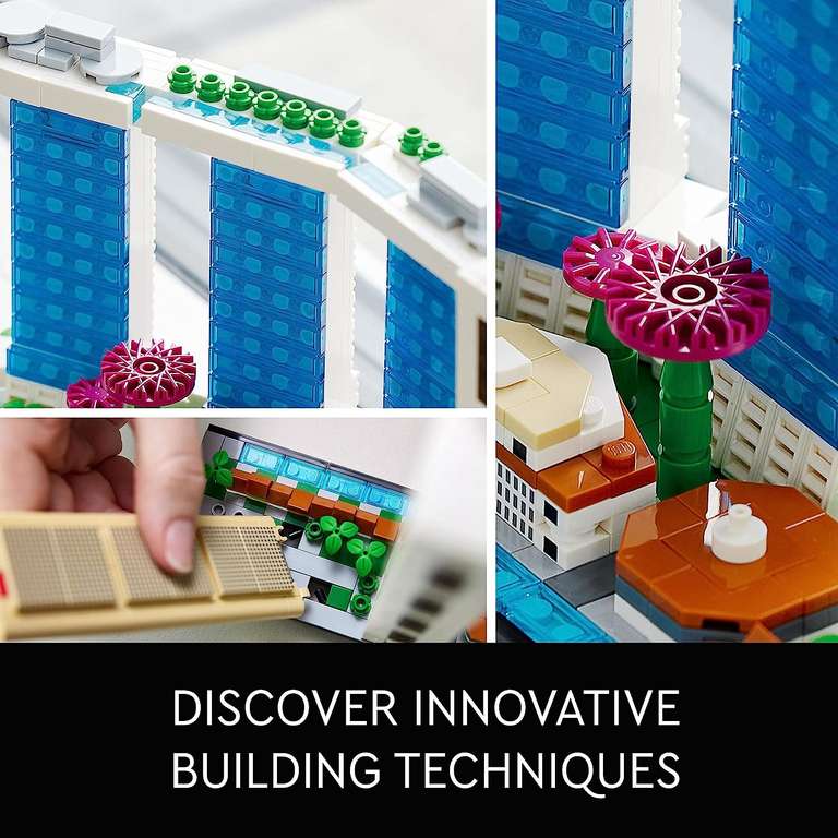 LEGO 21057 Architecture Singapore Model Building Set