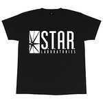 Popgear Girl's Dc Comics The Flash Star Labs Logo T-Shirt, 10-11y - £2.88 / 5-6 and 7-8y £3.53 / 6-7y £3.58 @ Amazon