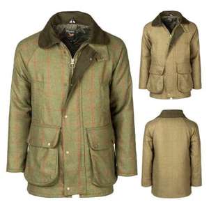Rydale Derby Tweed Jacket UK Made British Wool Men's Shooting Coat 2 Colours, Sold By rydalecountryclothing