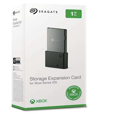 Seagate Storage Expansion Card for Xbox Series X|S, 1TB, SSD, NVMe Expansion SSD for Xbox Series X|S (STJR1000400) £148.90 @ Amazon
