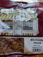 Appleby & Son milk chocolate pieces 200g - 89p at Home Bargains Accrington