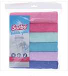 Sorbo 6 Microfibre Cloths (Original or Bubblegum) now £2.50 + Free Collection @Dunelm