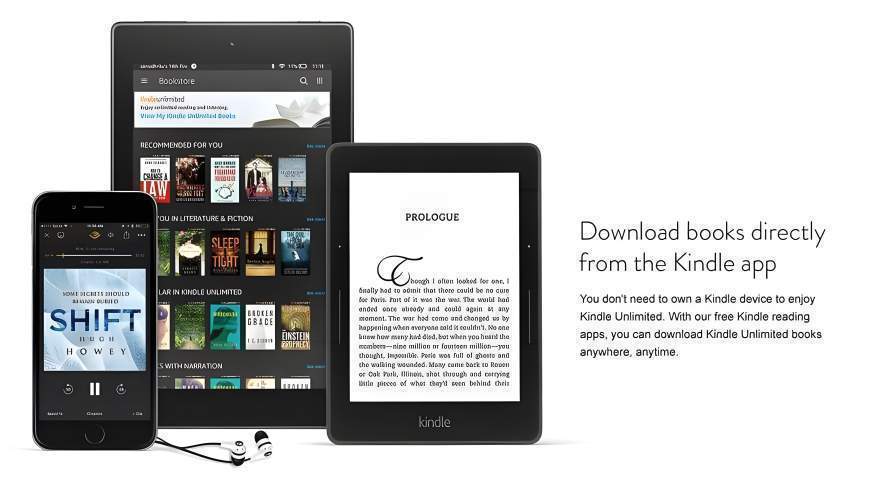 kindle unlimited free for 3 months