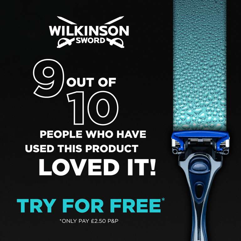 Get a Hydro 5 Razor for just £1 with newsletter sign up @ Wilkinson Sword
