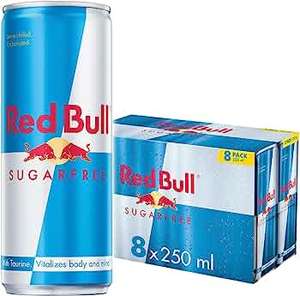 Red bull sugar free 250ml pack of 8 only £2.21 @ asda Sheerwater Woking